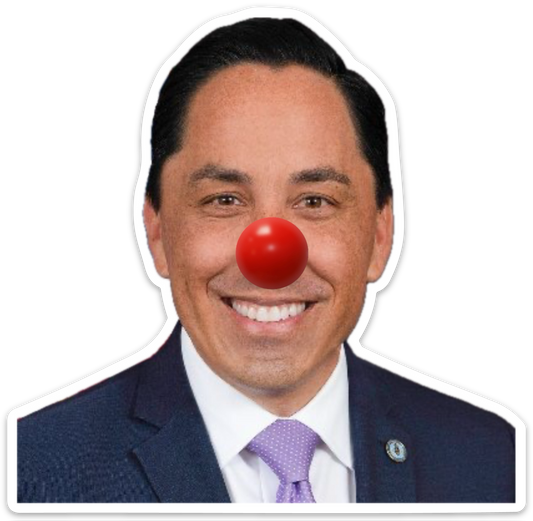 Todd Gloria is a Clown sticker