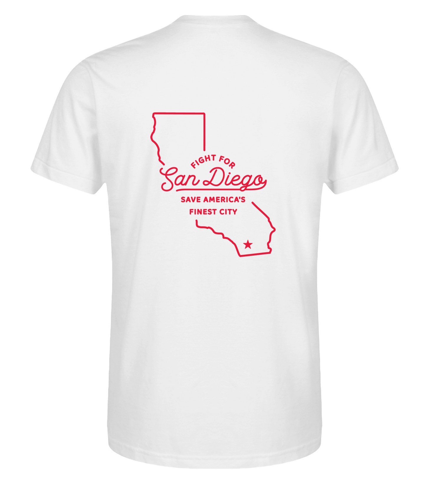 Save San Diego T - White